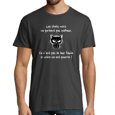 T-shirt homme "Chats noirs"