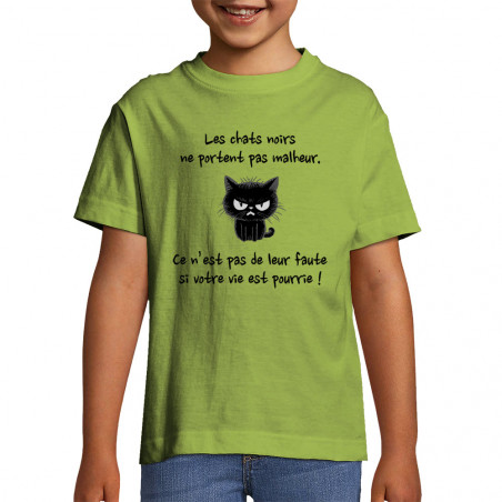 T-shirt enfant "Chats noirs"