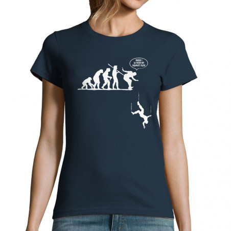 T-shirt femme "la terre est...