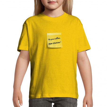 T-shirt enfant "Post-it...