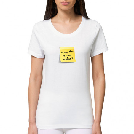 T-shirt femme coton bio...