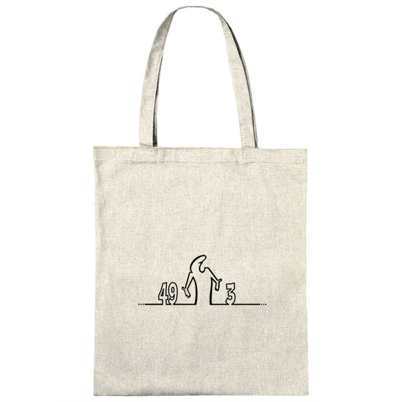 Sac shopping en toile naturel 49 Alinéa 3 (Gondrax,Slogans Débiles,Humour,Slogans engagés)