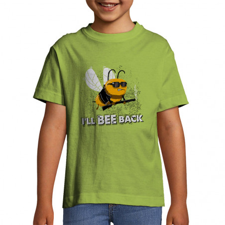 T-shirt enfant "I'll bee back"