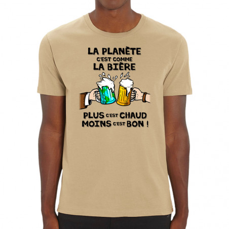 T-shirt homme coton bio "La...