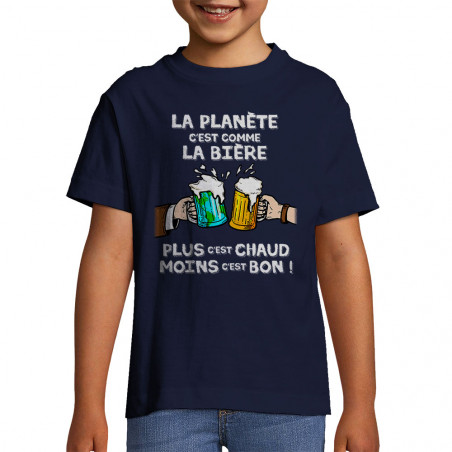 T-shirt enfant "La planète...