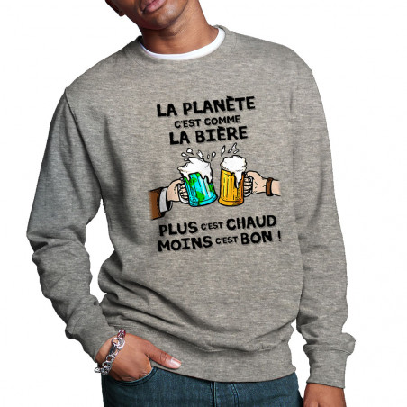 Sweat homme col rond "La...