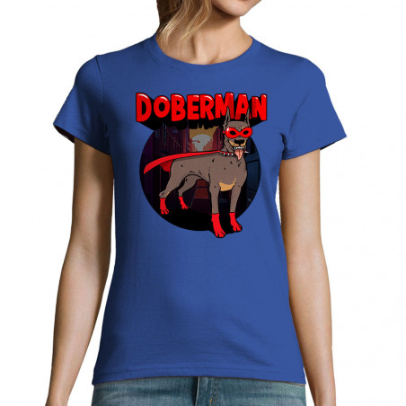 T-shirt femme "Doberman...