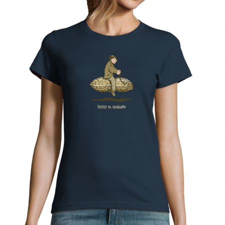 T-shirt femme "Partir en...