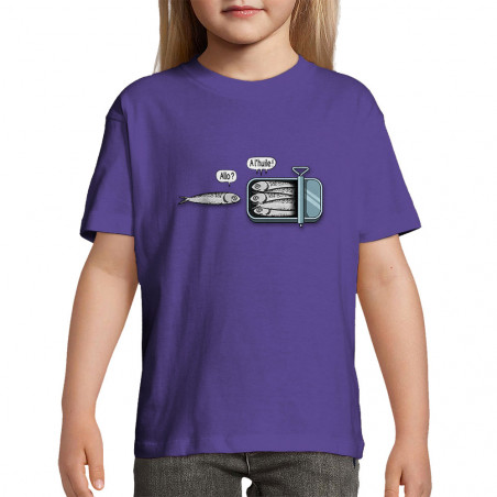 T-shirt enfant "Sardines à...