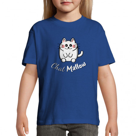 T-shirt enfant "Chat Mallow"