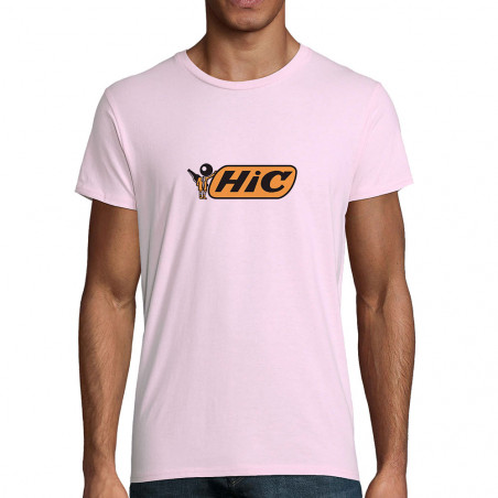 T-shirt homme coton bio "Hic"