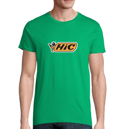 T-shirt homme coton bio "Hic"