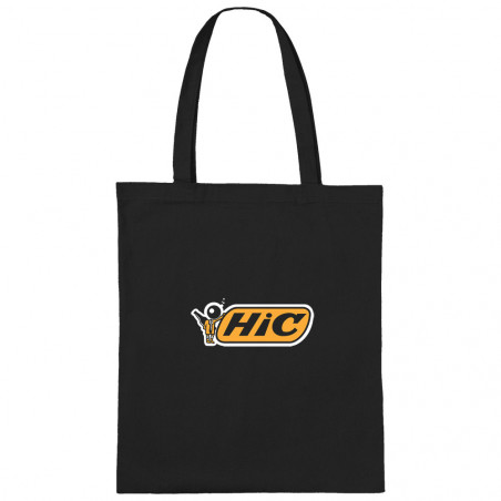 Sac shopping en toile "Hic"