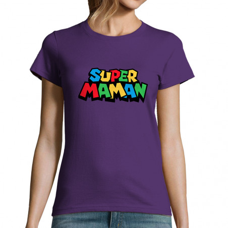 T-shirt femme "Super Maman"