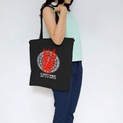 Sac shopping en toile noir Coloriage anti-stress (Zewa,Humour)