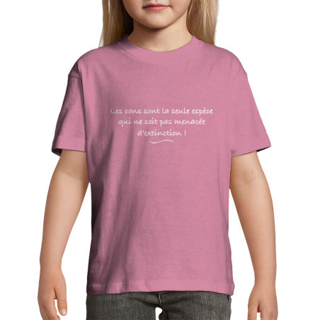 T-shirt enfant "les cons...