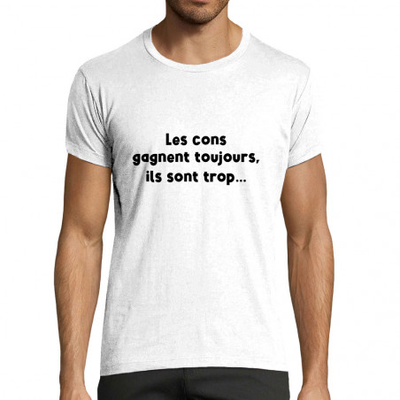 T-shirt homme fit "Les cons...