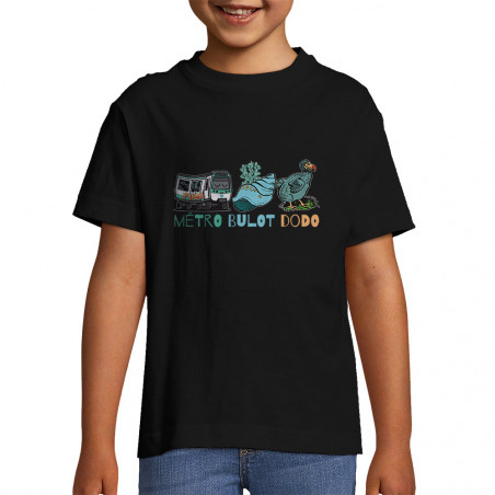 T-shirt enfant "Métro Bulot...