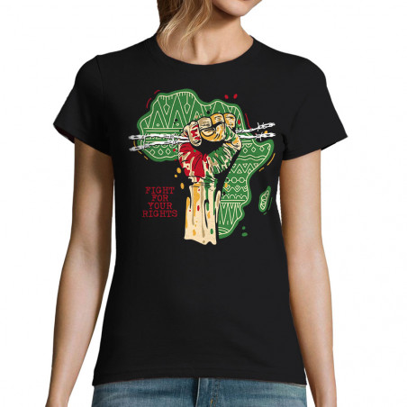 T-shirt femme "Fight for...