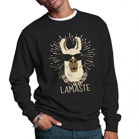 Sweat homme col rond "Lamaste"