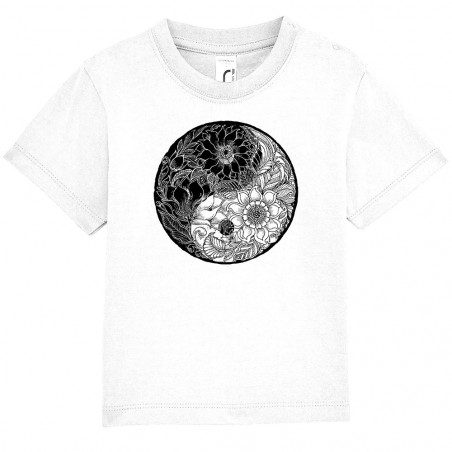 T-shirt bébé "Ying Yang...