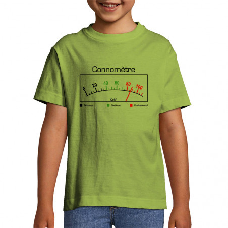 T-shirt enfant "Connomètre"