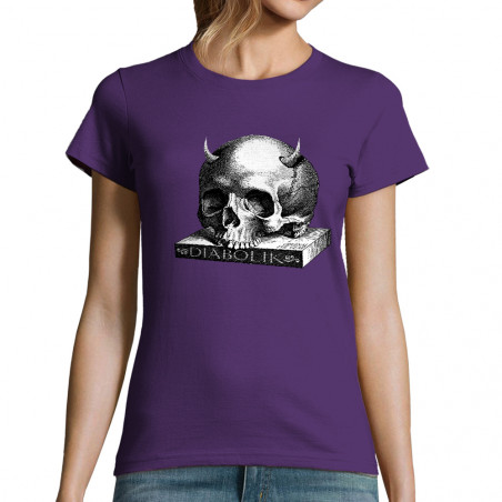 T-shirt femme "Skull with...