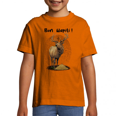 T-shirt enfant "Bon Wapiti"