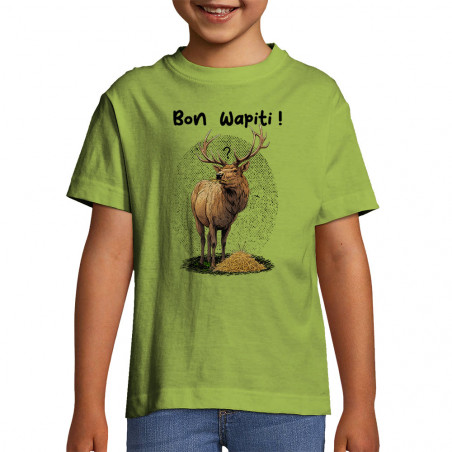 T-shirt enfant "Bon Wapiti"