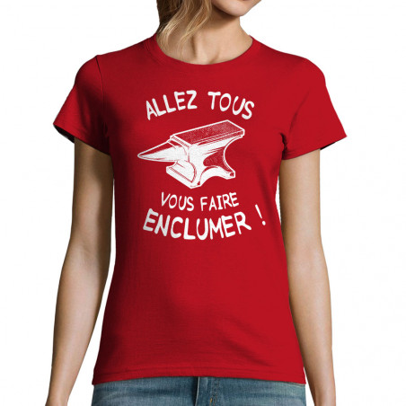 T-shirt femme "Allez tous...