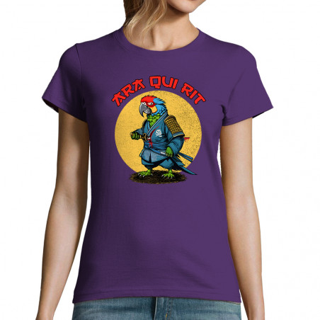 T-shirt femme "Ara Qui Rit"