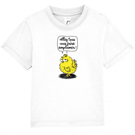 T-shirt bébé "Allez tous...