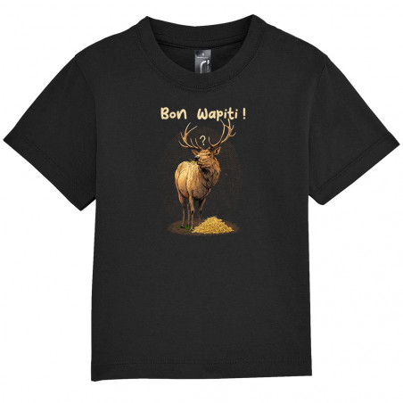 T-shirt bébé "Bon Wapiti"