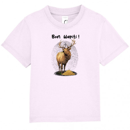 T-shirt bébé "Bon Wapiti"