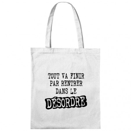 Sac shopping en toile "Tout...