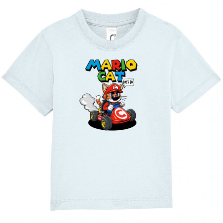T-shirt bébé "Mario Cat"