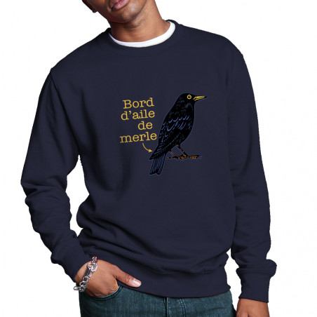 Sweat homme col rond "Bord...
