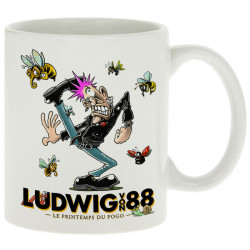 Mug blanc Le printemps du pogo 2 (Ludwig Von 88,Laul)