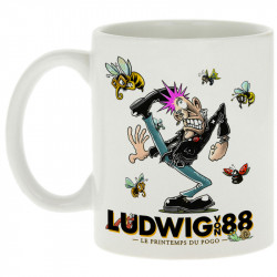 Mug blanc Le printemps du pogo 2 (Ludwig Von 88,Laul)