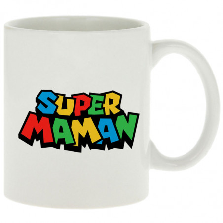 Mug "Super Maman Mario style"