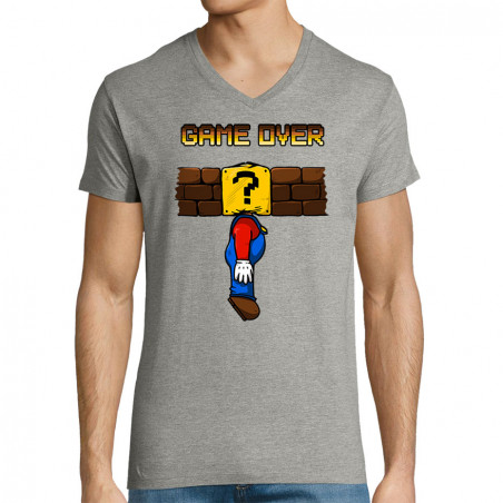 T-shirt homme col V "Mario...