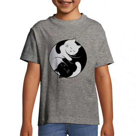 T-shirt enfant "Yin Yang Cat"