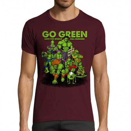 T-shirt homme fit "Go Green...