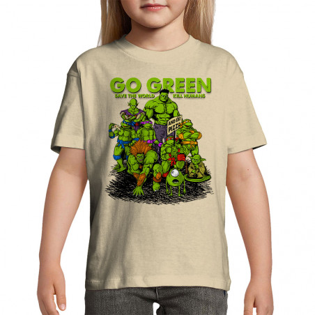 T-shirt enfant "Go Green...