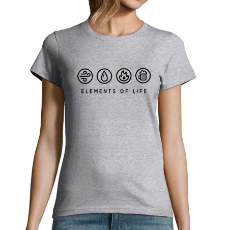 T-shirt femme "Elements of...