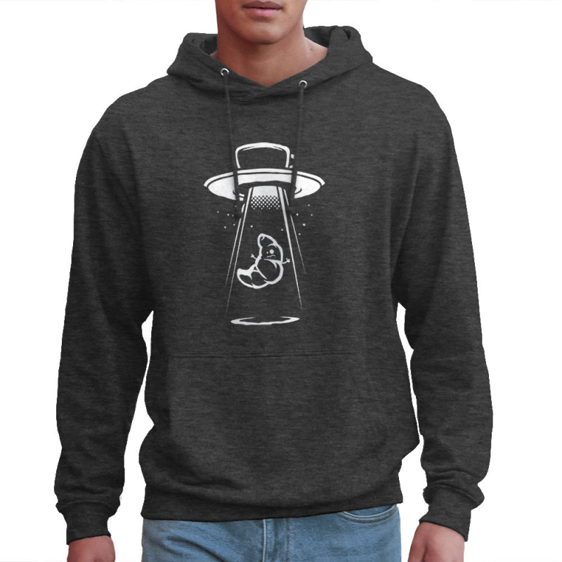 Sweat homme à capuche gris anthracite Ovni Café (Skurg,Fruits & Légumes)