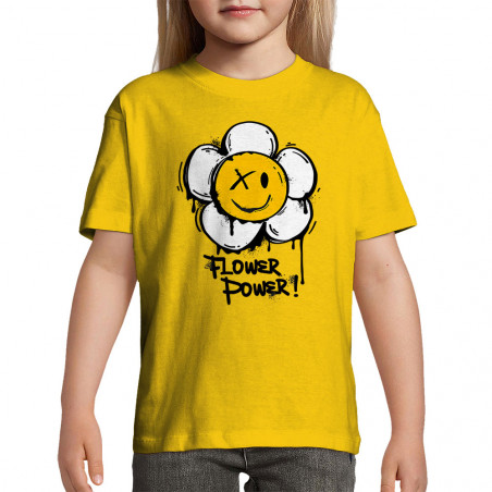 T-shirt enfant "Flower Power"