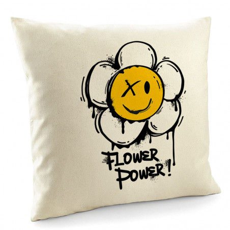Coussin "Flower Power"