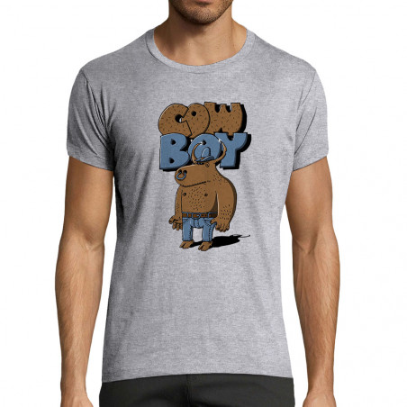 T-shirt homme fit "Cow Boy"