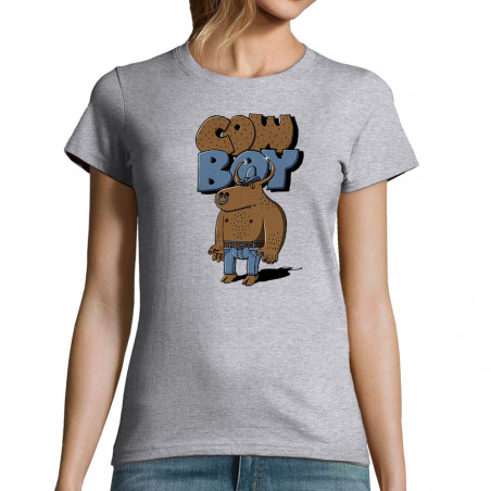T-shirt femme "Cow Boy"